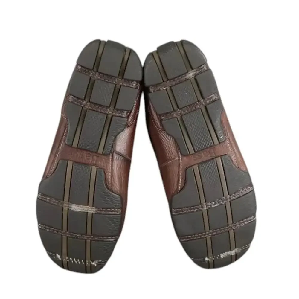 Bass Shoes Mens 11 Slip On Driving Loafers Brown Leather Classic Cristo Comfort